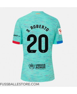 Günstige Barcelona Sergi Roberto #20 3rd trikot Damen 2023-24 Kurzarm
